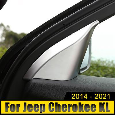 Pour Jeep Cherokee KL 2014 2015 2016 2017 2018 ABS Voiture Intérieur Porte Avant Fenêtre Montant A Pilier Triangle Couvercle