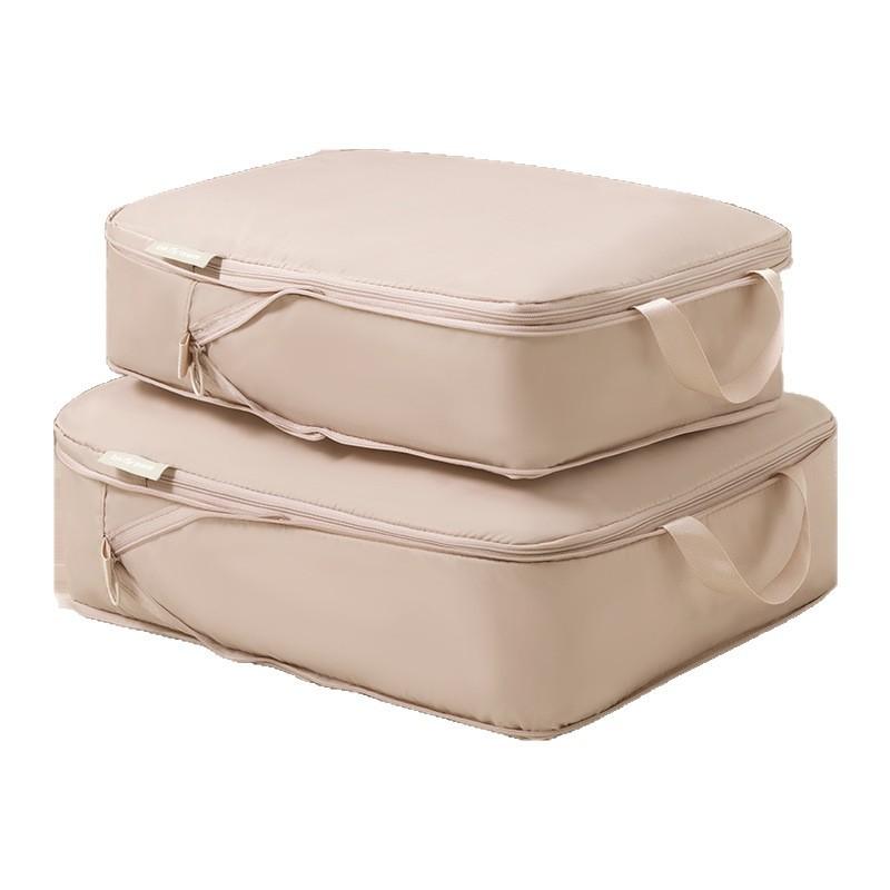 Travel Storage Bag With Memory Fabric For Luggage Organization And Clothing Packing