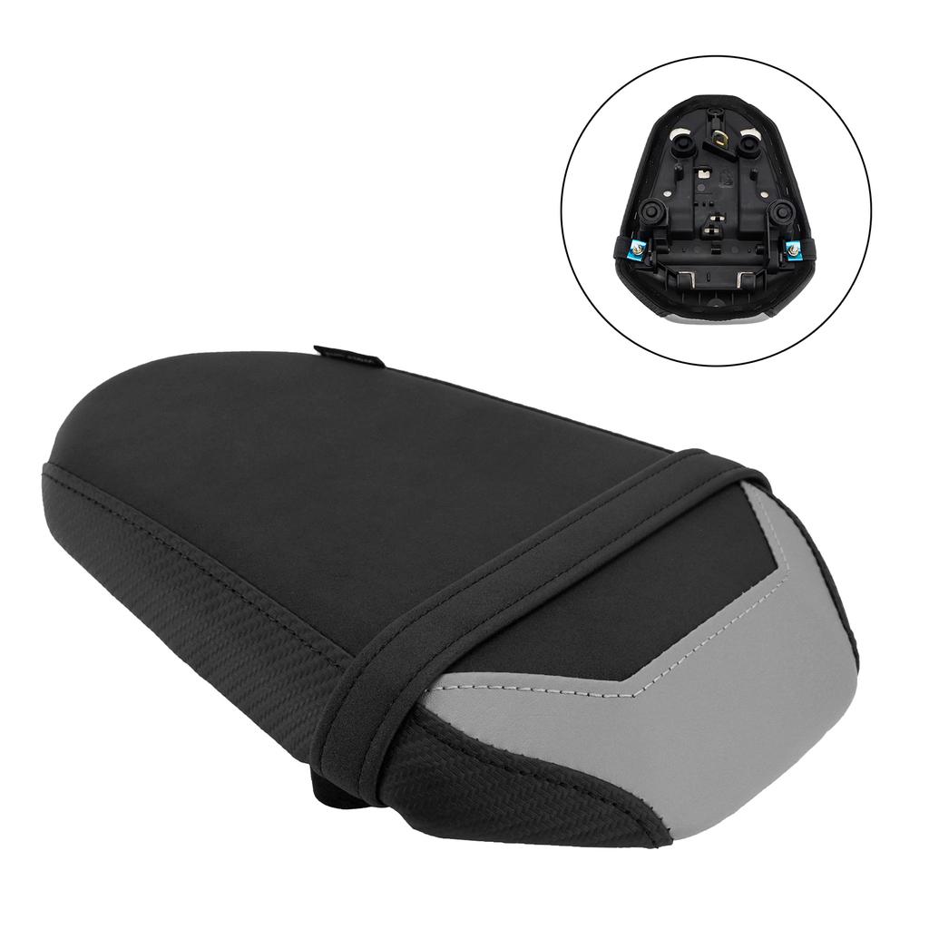 Rear Seat Passenger Cushion Flat Pu Fit Gray For Yamaha Mt-07 Fz-07 Fz 07 2025+