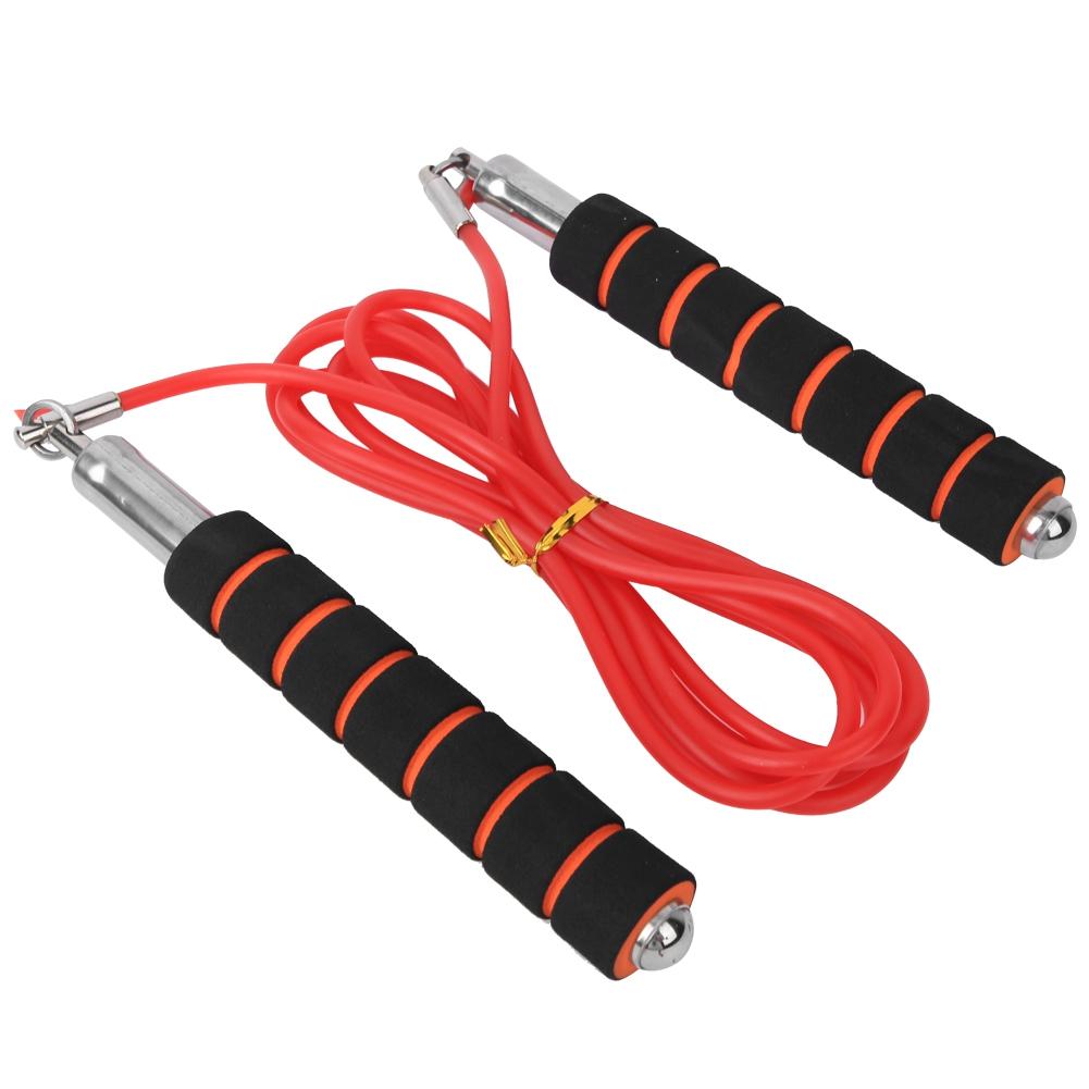 Adjustable Sport Speediness Jumprope Competitive Race Indoor Fitness Equipment Red