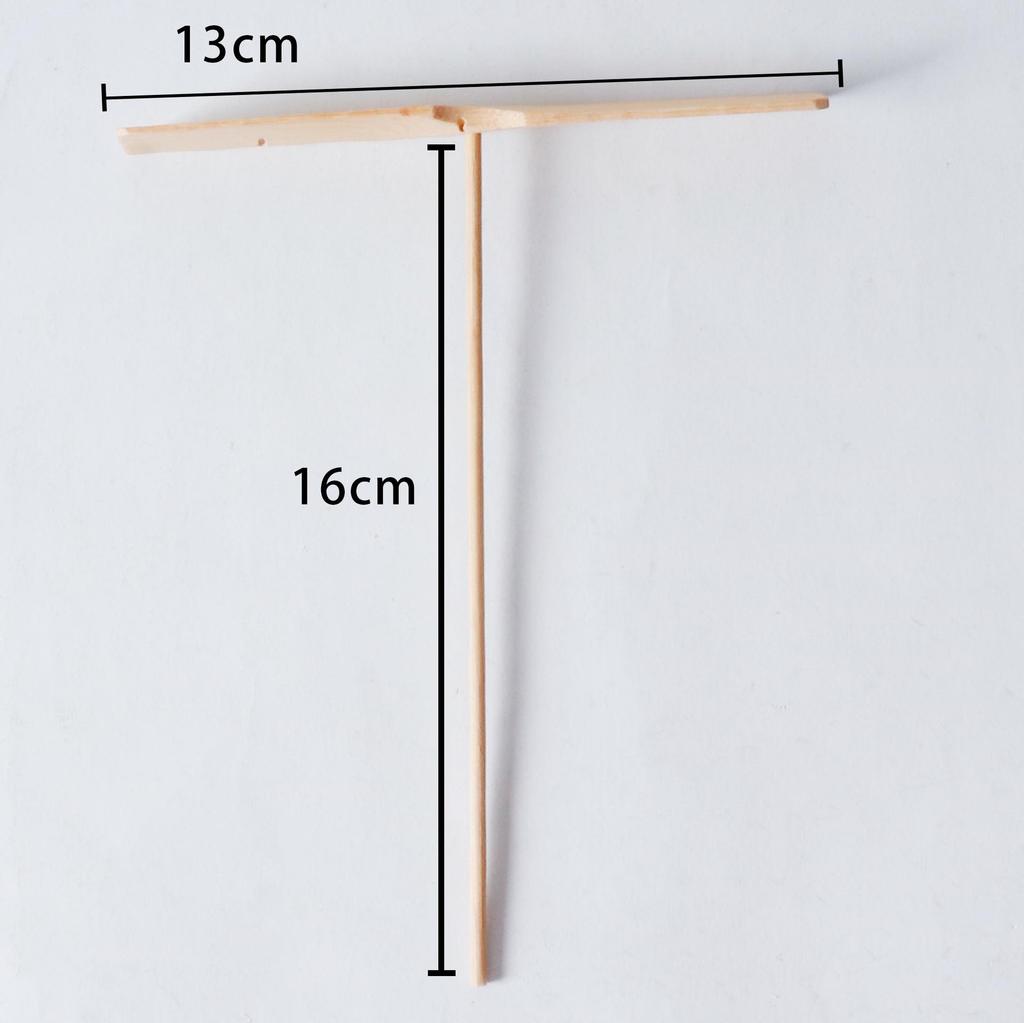 Handmade Bamboo Cicada and Dragonfly Rattle Toys for Kids