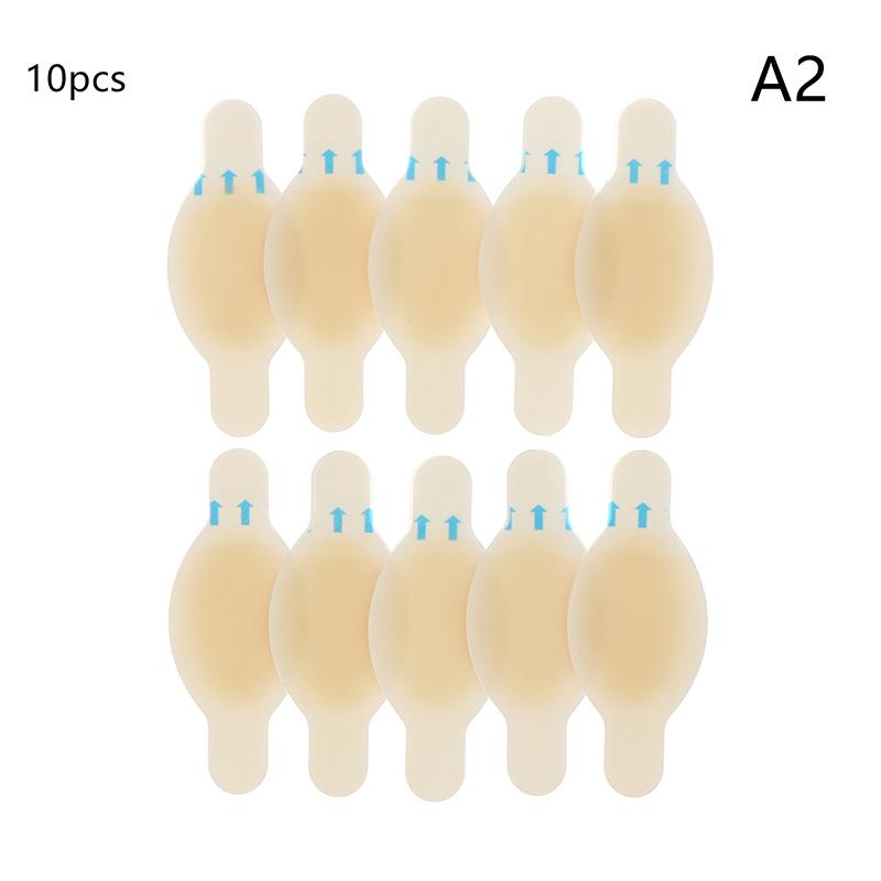 10/12pcs Adhesive Hydrocolloid Gel Blister Plaster Heel Anti-wearing Heel Sticker Pedicure Patch Plaster Foot Care Tools