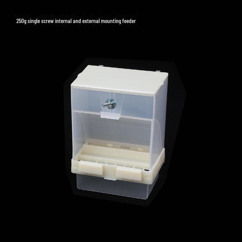 Anti-Spill Automatic Bird Feeder for Budgies and Cockatiels