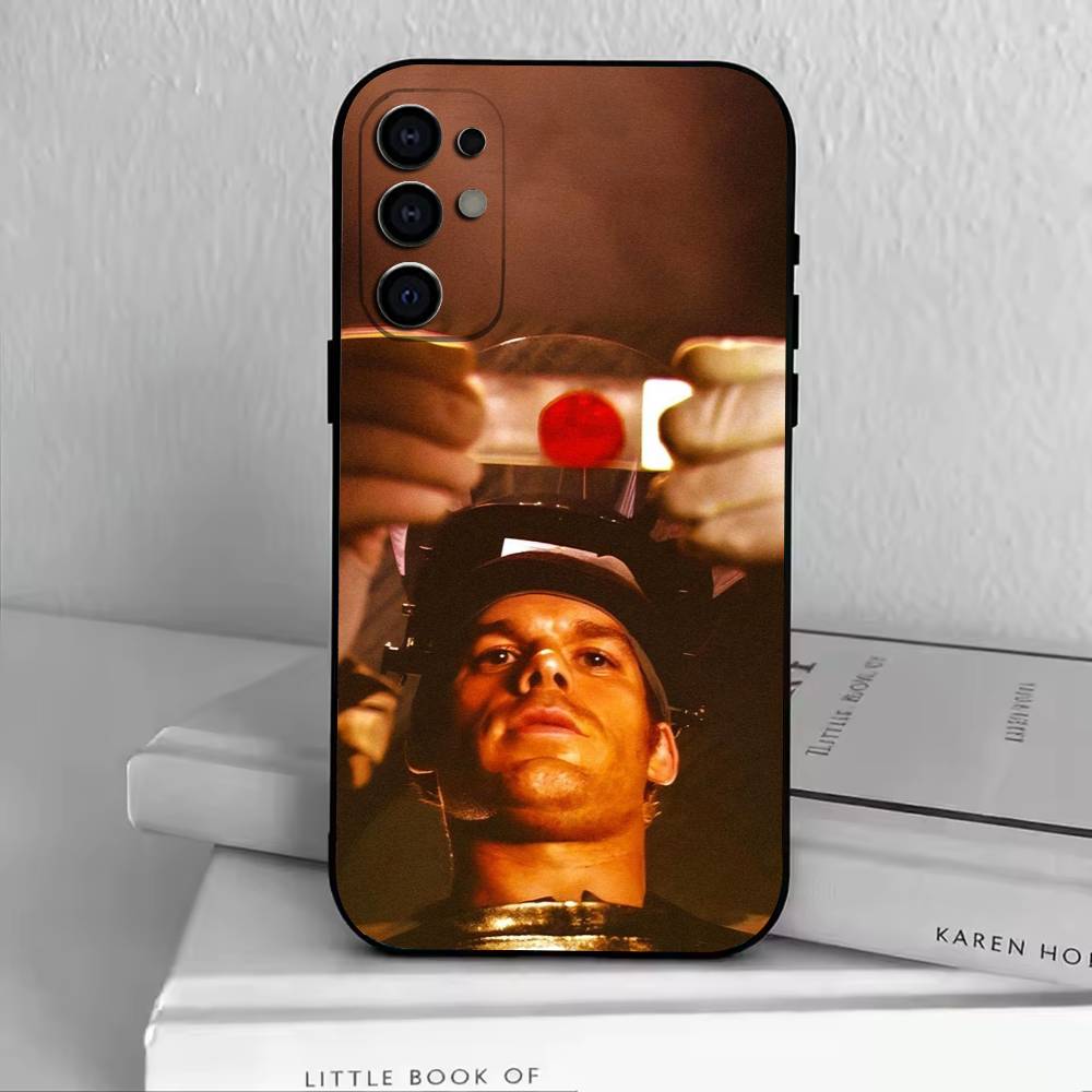 Movie DM-Dexter Morgan  Phone Case For Samsung S25,S24,S21,S22,S23,S30,Ultra,S20,Plus,Fe,Lite,Note,10,Black Cover