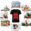2026 Happy New Year Red Print Casual Loose Fit Top Pure Cotton T-shirt
