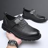 Fashion Business Platform Shoes Men Casual Shoes High Quality Sneakers Luxury Brand Men Shoes Outdoor Genuine Leather Non-slip Men Shoes