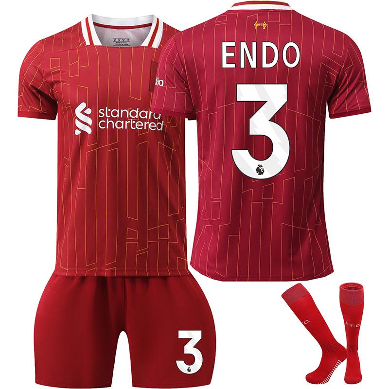 Liverpool Jersey Number Salah Firmino Arnold McAllister Jersey