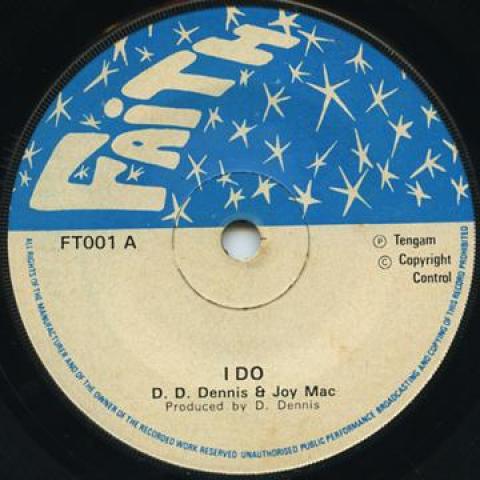 

7inch Record DD DENNIS, JOY MAC - I Do FT001 Faith 1974 UK Reggae, Ska & Dub Used