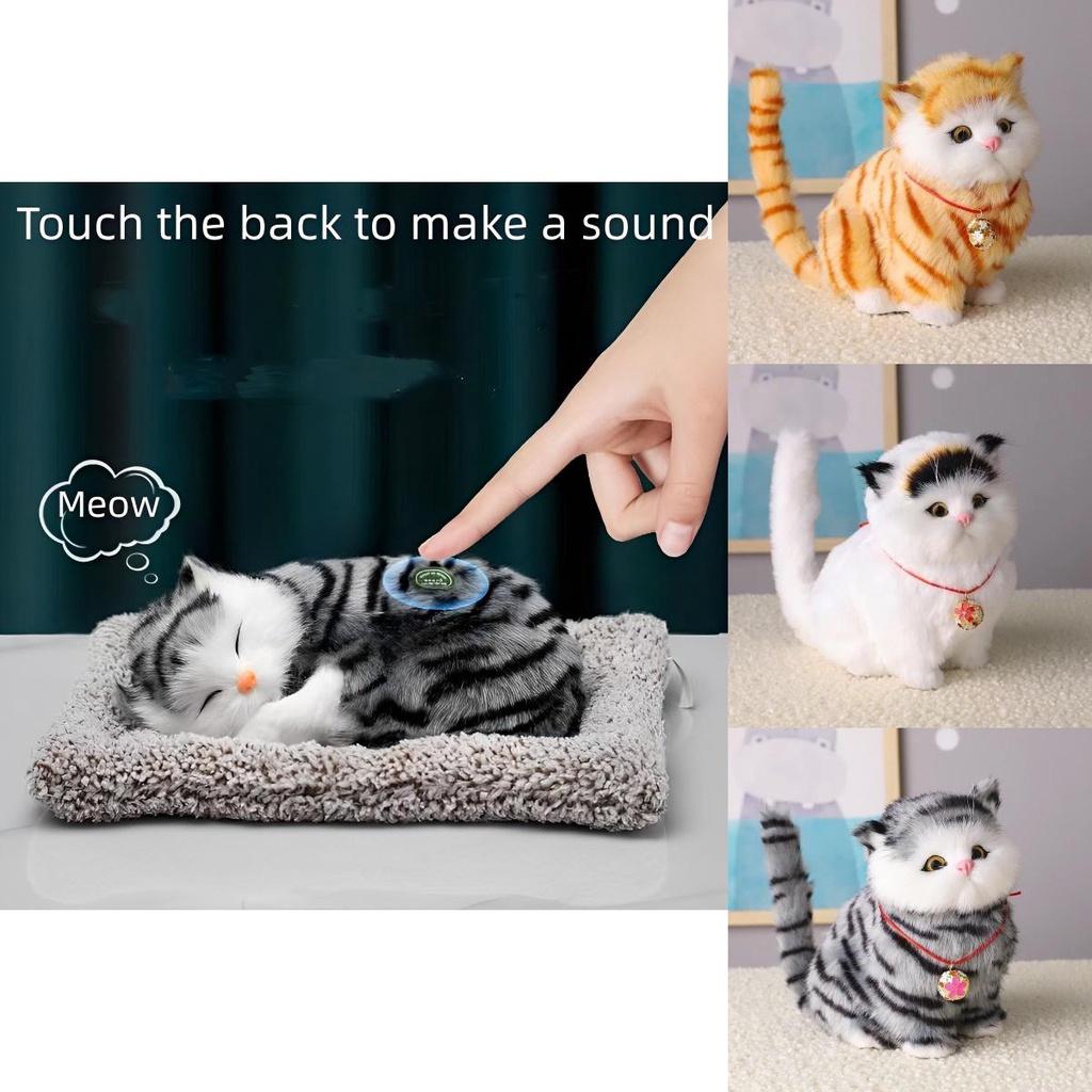 Juguete de Aprendizaje Interactivo Desarrolla Habilidades Cognitivas Con Gatos de Peluche Electrónicos