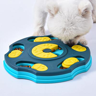 Puzzlespielzeug für Hunde, interaktives Hundespielzeug, Hunde-Bereicherungsspielzeug, Spielzeug zur geistigen Stimulation des Hundes für das Training, Kauspielzeug mit Hundeleckerli, Geschenke für Welpen und Katzen