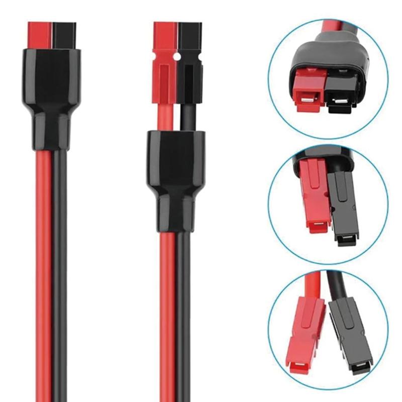 Heavy Type 10AWG Solars Cable With Connectors Waterproofed for Solars Panel Battery Systems