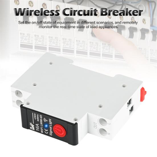 

Интеллектуальный автоматический выключатель Wi-Fi с дистанционным управлением для мониторинга энергопотребления. Многофункциональный интеллектуальный переключатель Wi-Fi.