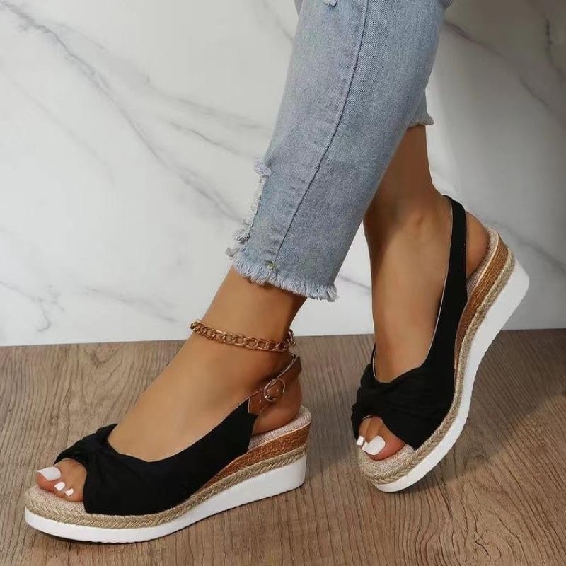 Fashion Women Wedges Sandals 2024 New Summer Fashion Women High Quality Platform Sandals Casual Outdoor Women Sandals Designer Shoes