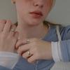 Reve Melting Stone Ring