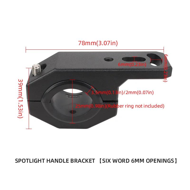 Motorcycle Headlights support aluminum alloy headlight brackets motorcycle Fog lights stand moto lamp light holder accessories