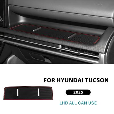 Pro HYUNDAI Tucson 2025 2026 LHD Úložný organizér do přihrádky spolujezdce Podložka do přihrádky ve dveřích Úložný organizér pro spolujezdce Lišta