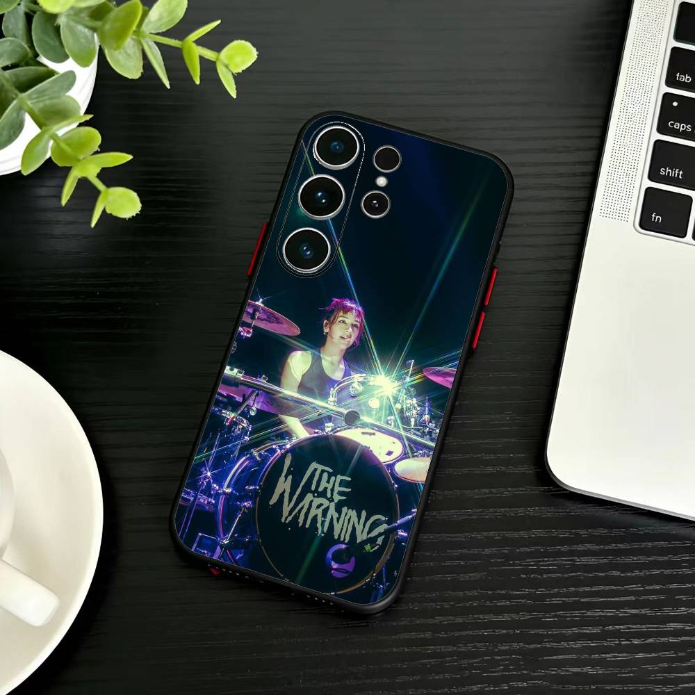 

H-The Band W-Warning Phone Case For Samsung S26,S25,S24,S23,S22,S21,S20,Plus,Fe,Lite,Others Black Cover Samsung S24