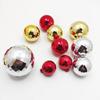 Electricity-Plated Checkered Christmas Tree Ornaments - Special-Shaped Balls and Pendants for Holiday Decoration