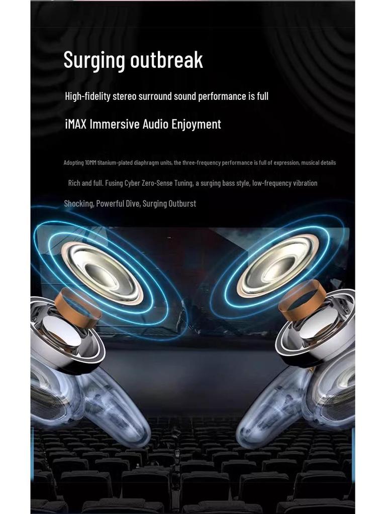 2025 New Mini Invisible Bluetooth Sleep Earphones - Ultra-Long Battery, Wireless, Comfortable for Side Sleeping, Ideal for E-sports.