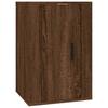 TV Wall Cabinet Brown Oak Effect 40 X 34.5 X 60 Cm