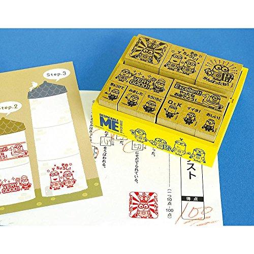 BEVERLY Minions Stamp, Wooden Reward Stamp SDH-109