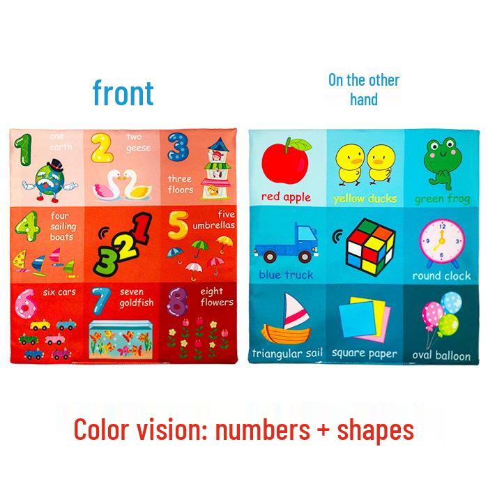 

Baby Crinkly Newspaper Cloth Book: Tear-Proof Early Education Toy for Ages 0-3