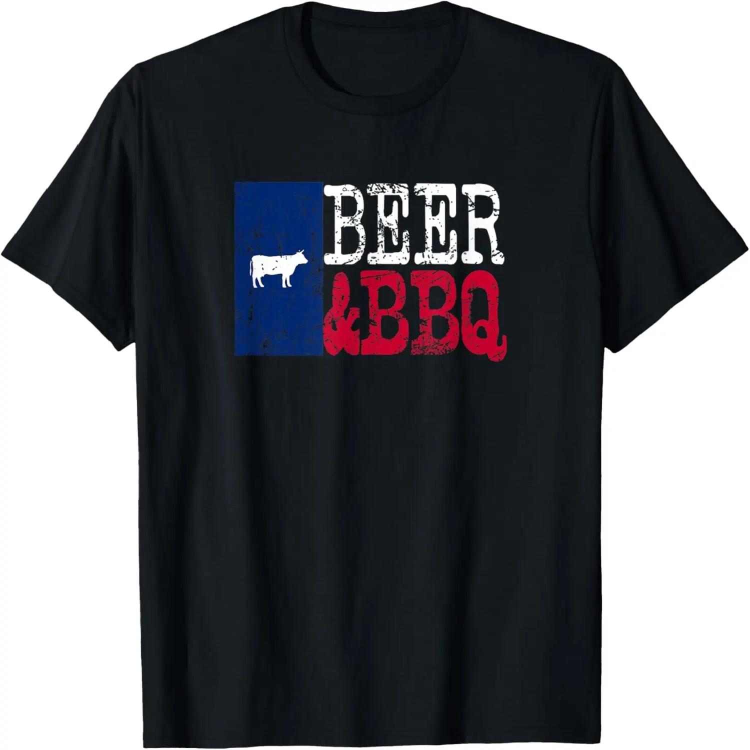 

Texas Beer & BBQ T-Shirt S чёрный