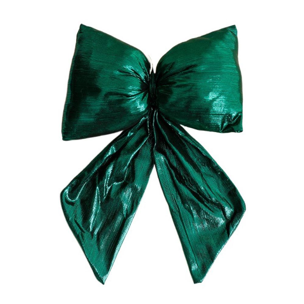 Tree Topper Decor Christmas Plaid Bowknot Elegant Christmas Wreaths Bow  Happy New Year Decoration