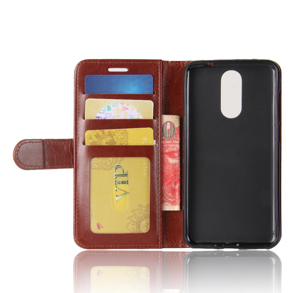 Cubot Note Plus Crazy Horse Muster Brieftasche Ständer Hülle - Cooper P20 Hülle