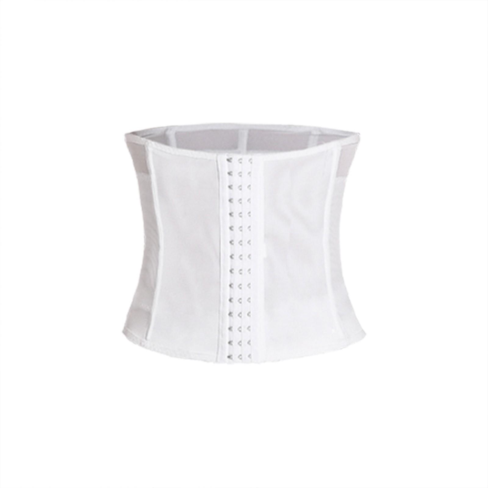 

Мужской дышащий утягивающий жилет для груди, обтягивающий, корректирующий фигуру, трехбортный M белый