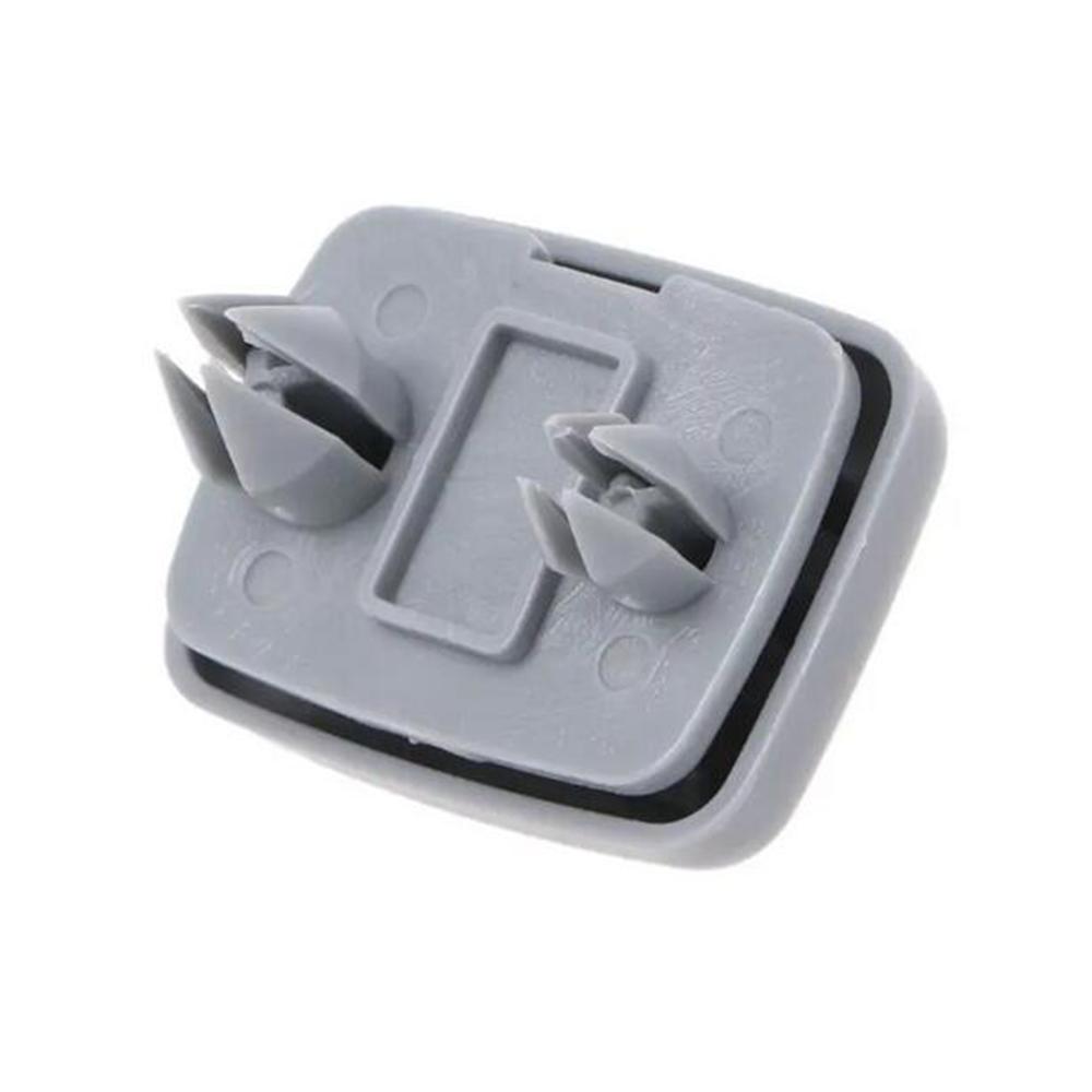 2 Pezzi 8U0857562 Clip Parasole per Auto Per , Grigio