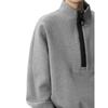 Designer Zip-up Stand Collar Sweatshirt Men Vibe Streetwear Loose Casual Couple Top
