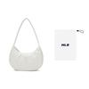New MLB Artificial Leather Shoulder Bag Handbag Shoulder Bag Unisex Dark Cream 3ABQS024N-43CRD