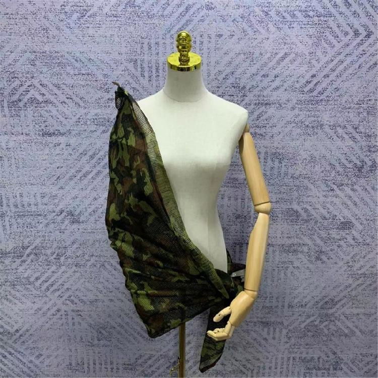 Camouflage Shemagh Scarf Desert Scarves Mesh Shawl Head Wrap for Outdoor Camping
