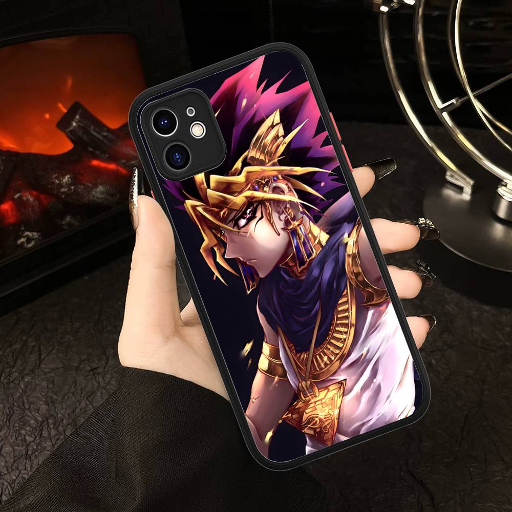Anime Yu-Gi-Oh! Matte Transparent Phone Cover For IPhone Case 16 15 14 13 12 11 Pro Max X XS Max Plus