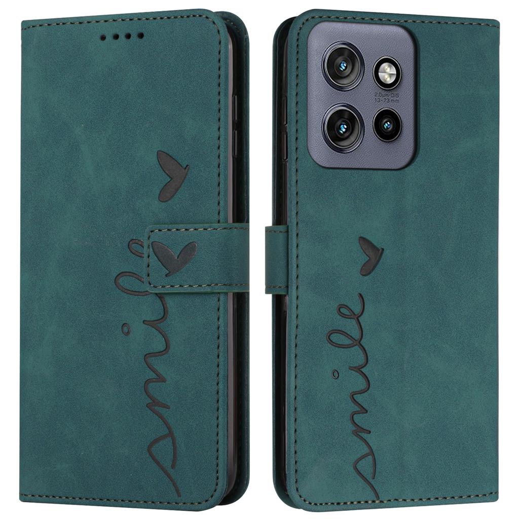 For Motorola Edge 50 Neo 5G/Moto S50 5G/Thinkphone 25 5G Case Viewing Stand PU Leather Phone Cover Imprinted Pattern