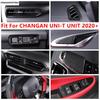 Window Lift / Head Lamp / Steering Wheel / Side Air AC Vent Outlet Cover Trim ABS Accessories For CHANGAN UNI-T UNIT - 2024