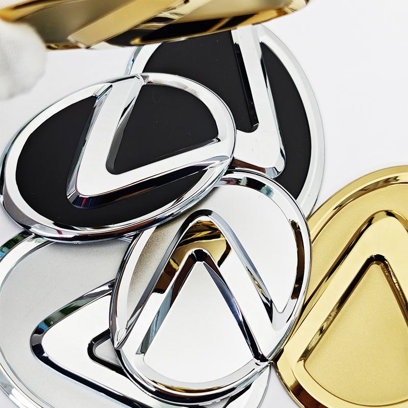 Interior Stickers 65mm 77mm Car Steering Wheel Logo Sticker Badge Accessories For Lexus CT200H ES250 ES300H IS250 GS300 GS460 GX