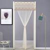 1PC Lace Trim Door Net Screen Mosquito Proof Lace Door Curtain Door Nets Summer Fly Insect Bedroom