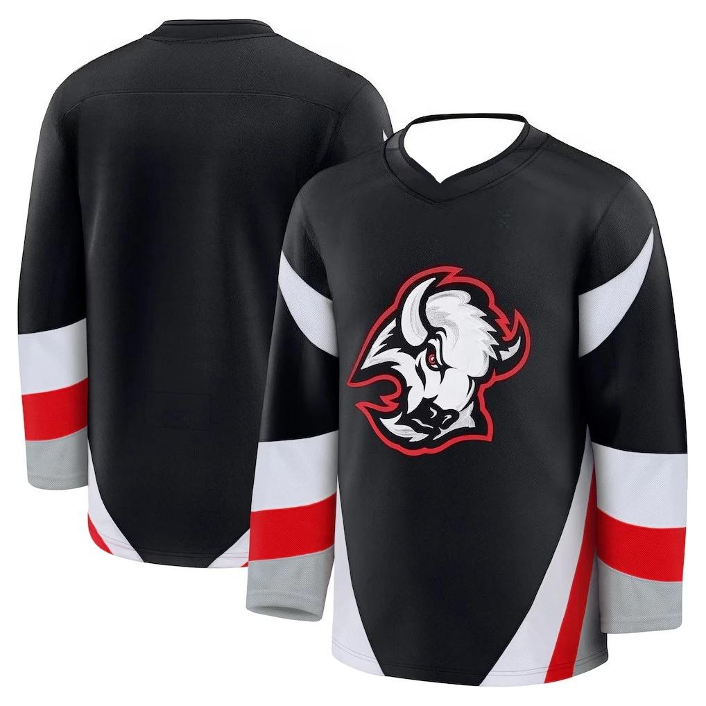 Buffalo Sabres Hokeja Džersija - Melna