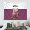 Punk Rock Stage Diving Tapestry Retro Black and White Concert Wall Hanging Polyester Decoration Bedroom Dormitory Wall Decor