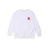New MLB Heart Love Sweatshirts Unisex White 31MTL2111-50W