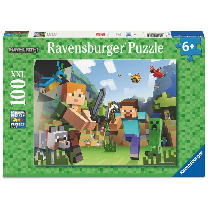 Puzzle de 100 pièces Ravensburger Minecraft