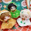 Snowman 20CM Cotton Doll Clothes Christmas Shawl Plush Toys Clothes Girl Gift