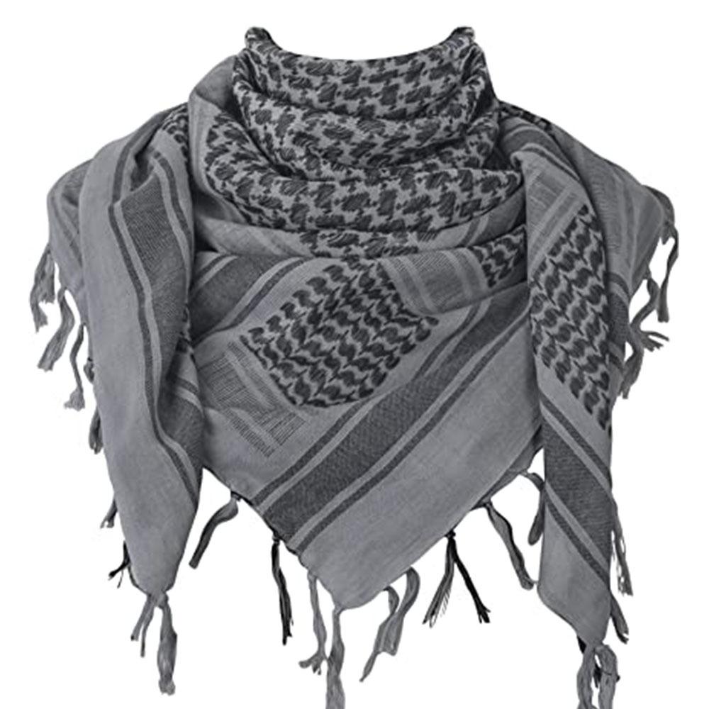Tactical Desert Arab Scarf Keffiyeh Shemagh Skull Camo Army Military Shawl Neck Cover Head Wrap For Outdoor Hunting Hiking