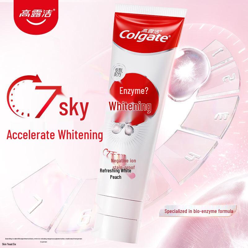 Colgate Enzym-Zahnpasta (Weißer Pfirsich Geschmack)