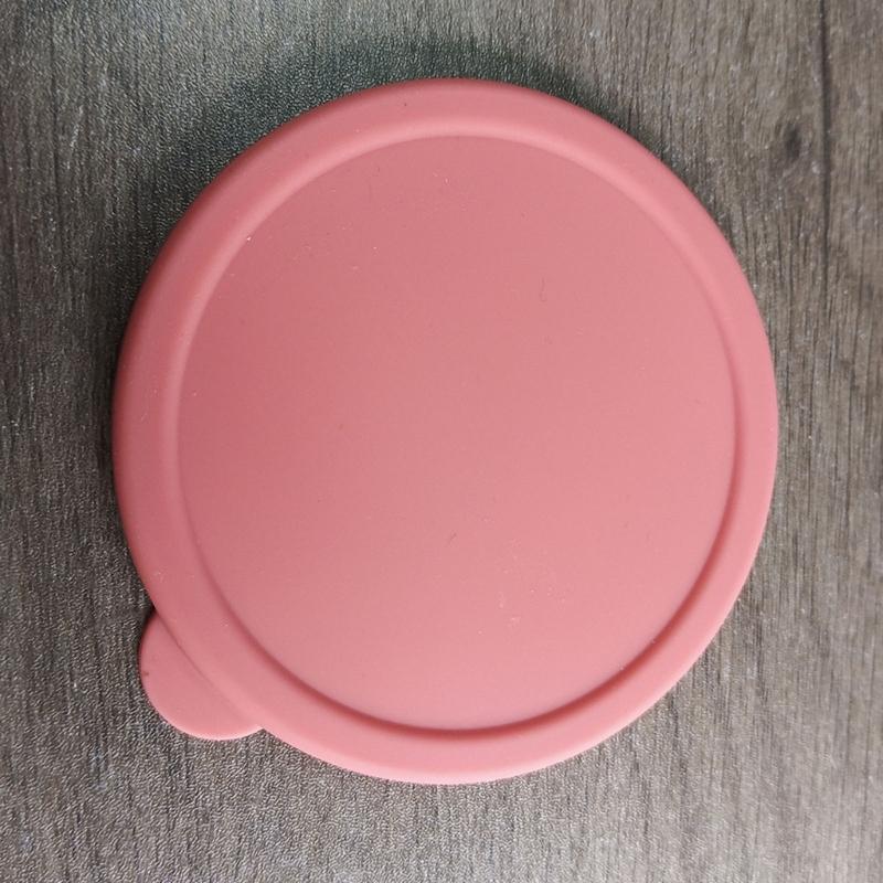 Multipurpose Silicone Jar Lid 4Pcs Set Airtight Glass Dessert Custard Cup Covers For Food Preservations And Organization