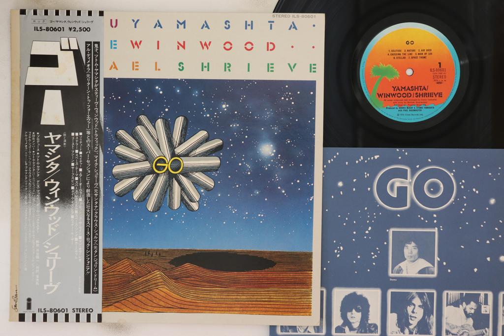 LP Record STOMU YAMASHTA, STEVE WINWOOD, MICH - Go ILS80601 ISLAND 1976 Japan Obi Rock Used