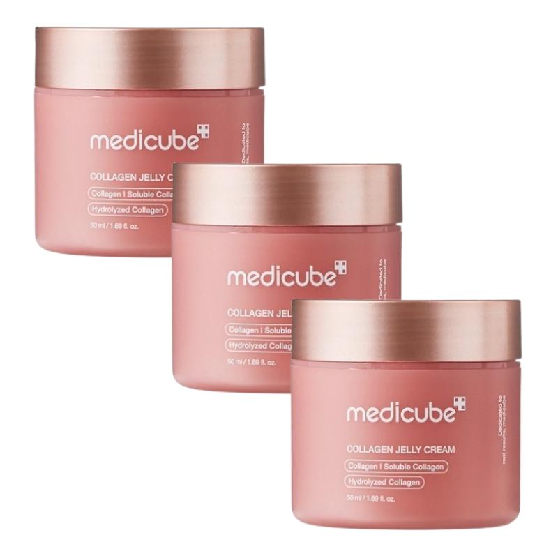 Medicube Collagen Jelly Cream 50ml – Hydrating Gel Cream with Collagen & Niacinamide, Lightweight Moisture Care