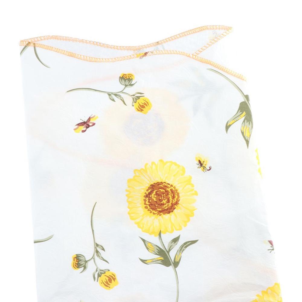 Flower Pattern Printed Tablecloth Oil-proof Table Cover Rose Round Table Cloth  Home Decoration